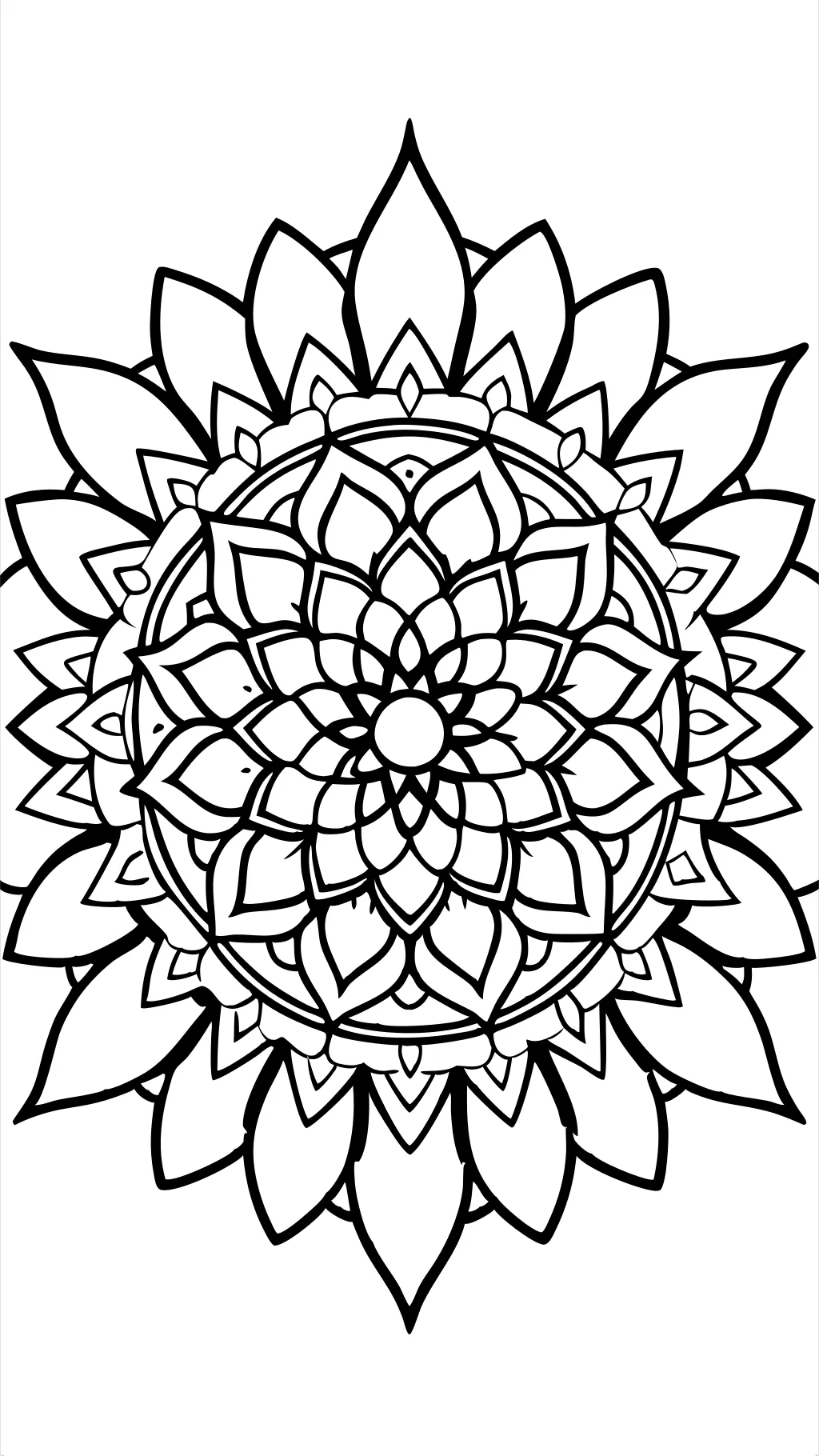 printable mandala coloring pages for adults